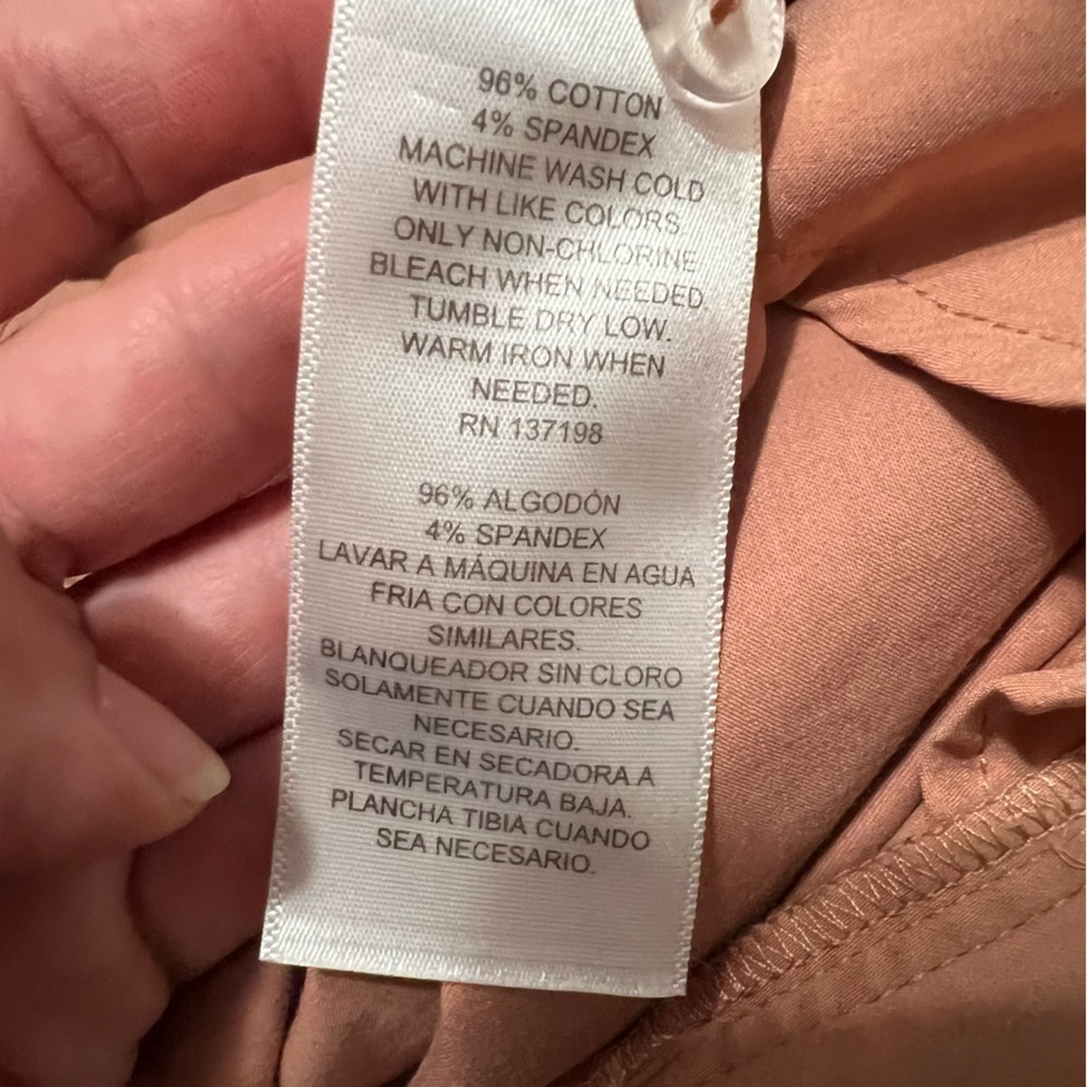 Danielle Bernstein Poplin Shorts Size 16 - Picture 10 of 10